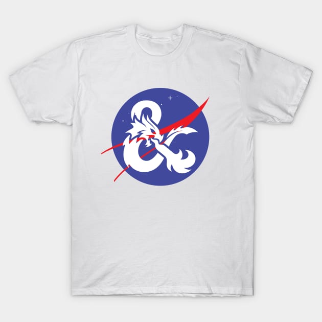 Dungeons And Dragons Nasa T-Shirt by Dotty42